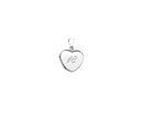 18th Birthday Sterling Silver Heart Locket