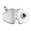 Amethyst Large Heart