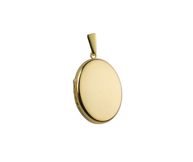Celeste 9ct Yellow Gold 26mm Classic Oval Locket