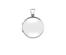 Domed Sterling Silver Round Locket