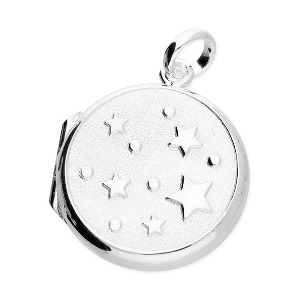 Embossed Star Locket