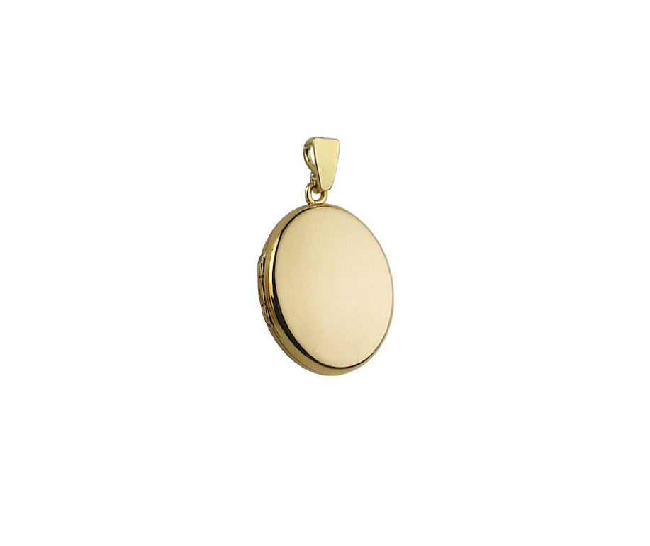 Evelina 9ct Yellow Gold 20mm Petite Oval Locket
