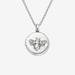 Honeybee Sterling Silver Round Locket