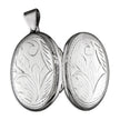 Large Engraved Oval 26mm