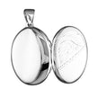 Large Engraved Oval