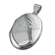 Large Engraved Oval