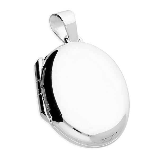 Small Plain Oval Locket