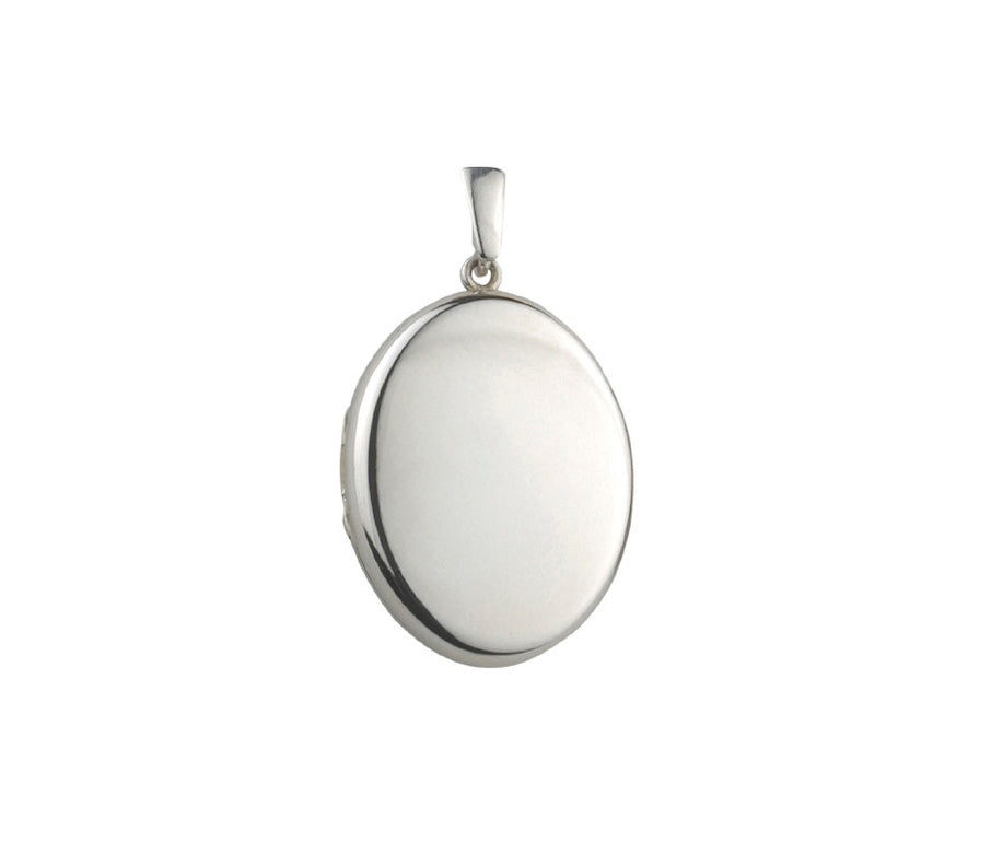 Premium Oval Silver Locket