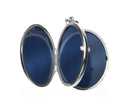 Hand Polished 4-Photo Silver Locket