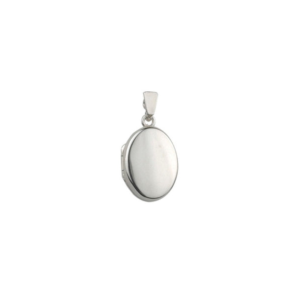 Silver Plain 16mm Oval Locket / Coming Soon