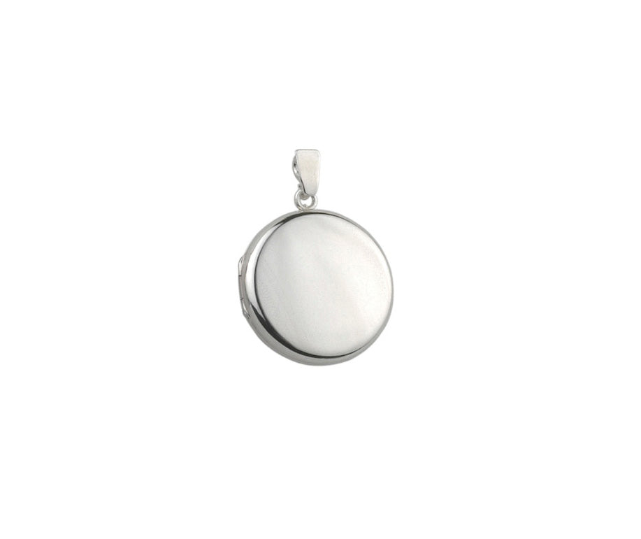 Premium Round Silver Locket