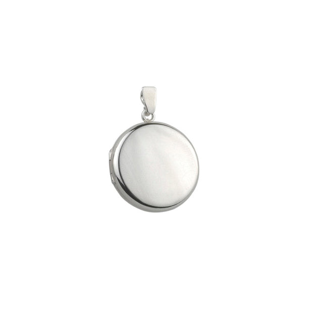 Premium Round Silver Locket