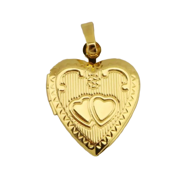 Double Heart Locket